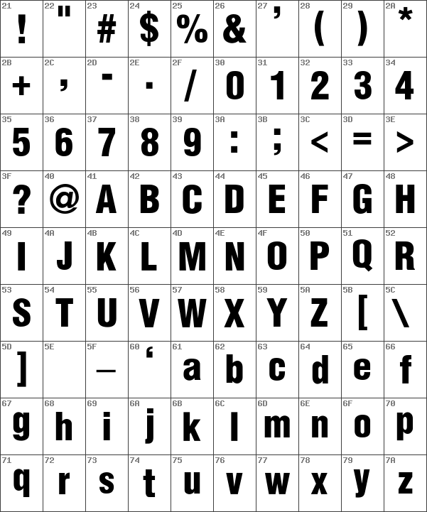 Helvetica Neue Condensed Font Free Download